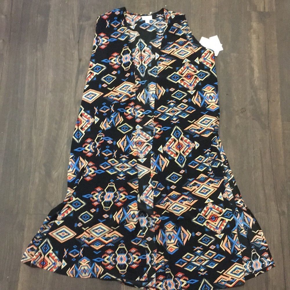 Lularoe southwest Joy M lagenlook lightweight long vest